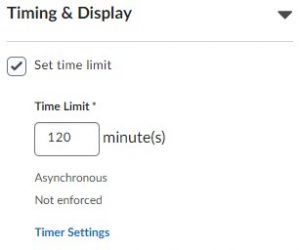 screenshot for time limit to enter maximum allowed minutes
